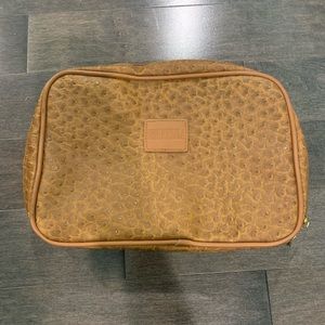 GrigioPerla Giraffe Skin Travel Bag